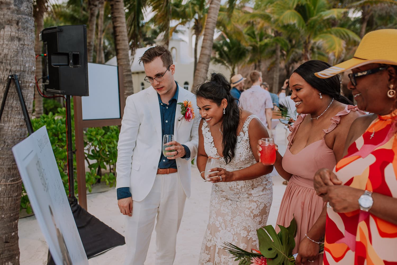 Fotografía de boda en Cancun por fotógrafo de bodas destino en México